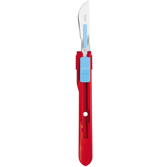 Retractable Safety Scalpel No.4 - Blade 23 - Sterile x 25 -