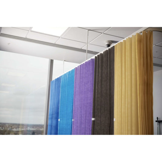 Fantex Disposable Antimicrobial Hospital Curtain - E-Fit - 7.5m x 2m -