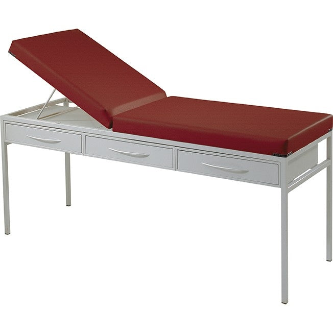Amerson Basic Classic Examination Couch, Complete With 3 Drawers and 1 Towel Holder -