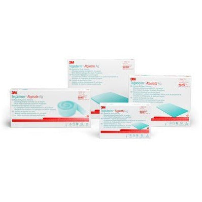 Tegaderm Alginate Ag Silver Alginate Dressing - 10cm x 10cm - Pack of 10 - 3M