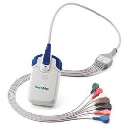 Welch Allyn HR-100 Holter Recorder & 5 Lead Patient Cable
