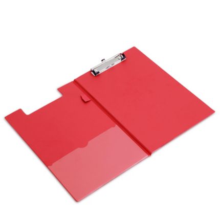 Polypropylene Foldover Clipboard Red - Discontinued