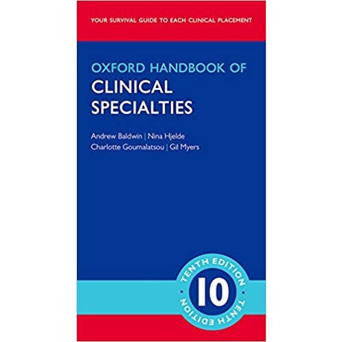 Oxford Handbook of Clinical Specialties 10/e (Flexicover) (Oxford Medical Handbooks) - Probooks