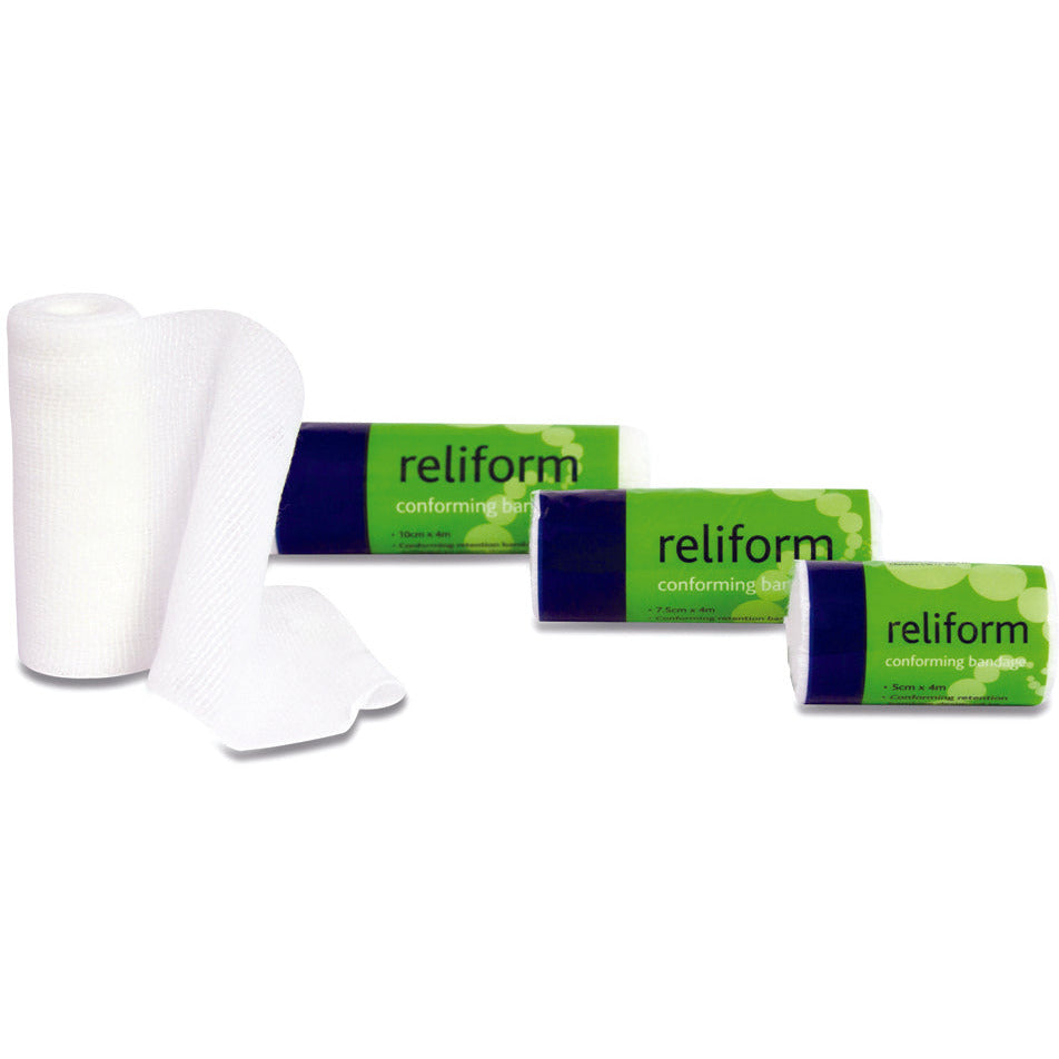 Reliform Conforming Bandage White 5cm x 4m SINGLE - Reliance