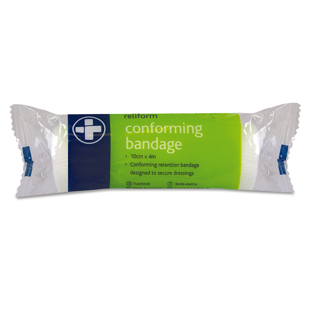 Reliform Conforming Bandage White 10cm x 4m - Reliance