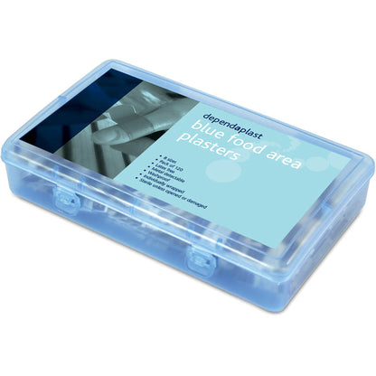 Dependaplast Blue Food Area Plasters - Assorted x 120