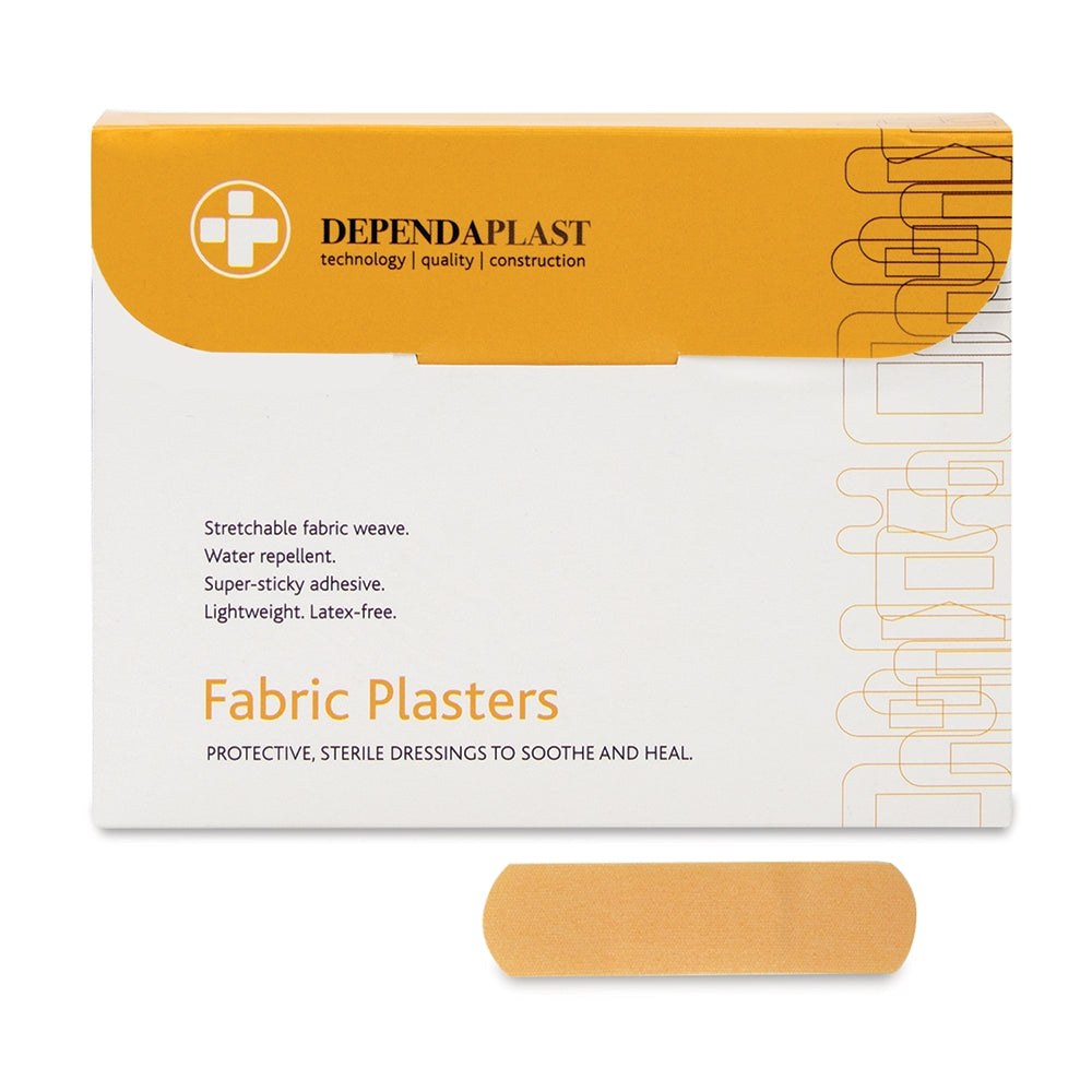 Dependaplast Fabric Plasters - 7cm x 2cm x 100 -