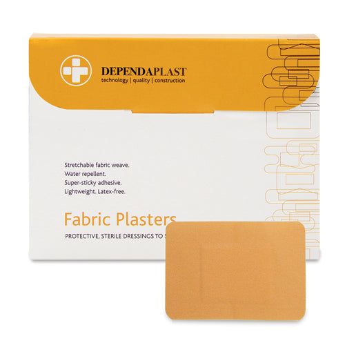 Dependaplast Fabric Plasters - 7.5cm x 5cm x 50