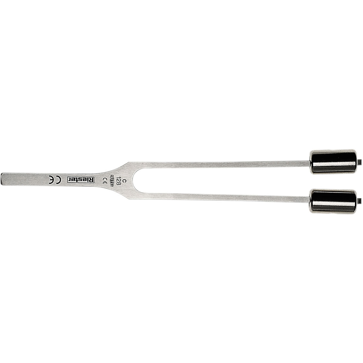 Tuning fork C 128 - Stainless Steel