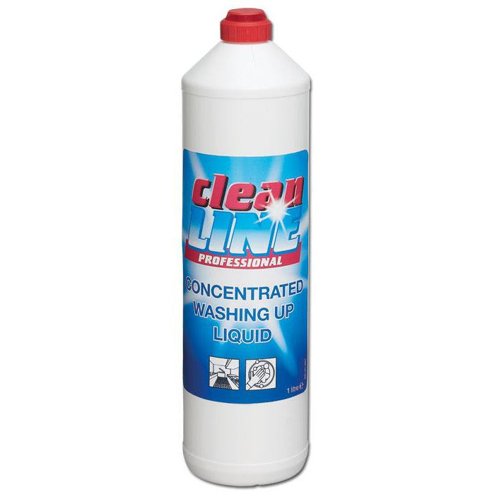 Cleanline Professional Concentrated Washing Up Liquid 1 Ltr -