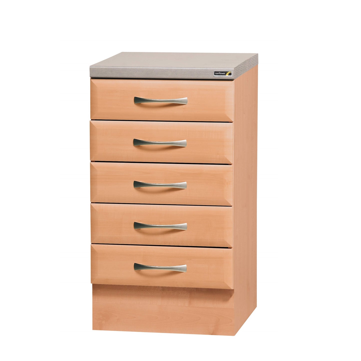 50cm 5 Drawer Pack - Beech - Sunflower