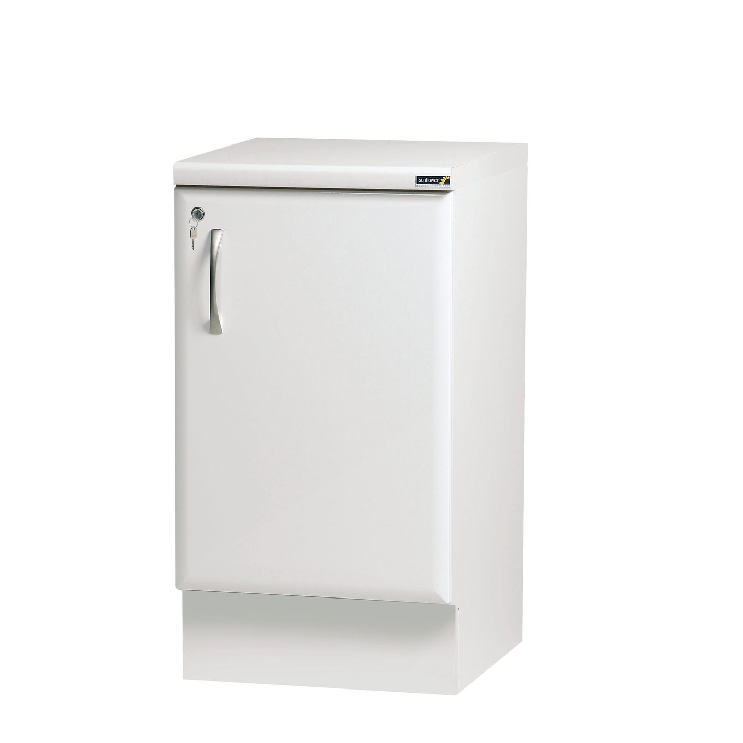 50cm Base Cabinet - White (High Gloss) - Sunflower