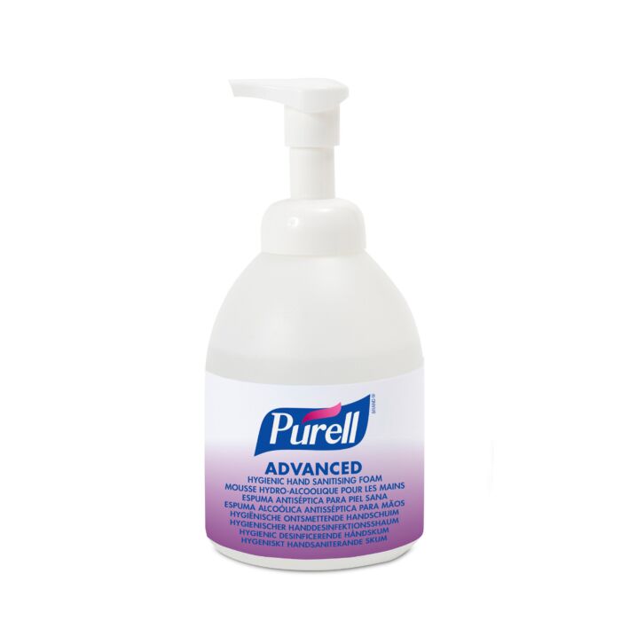 Purell Advanced Hygienic Sanitising Foam - 535ml Pump Bottle - Purell
