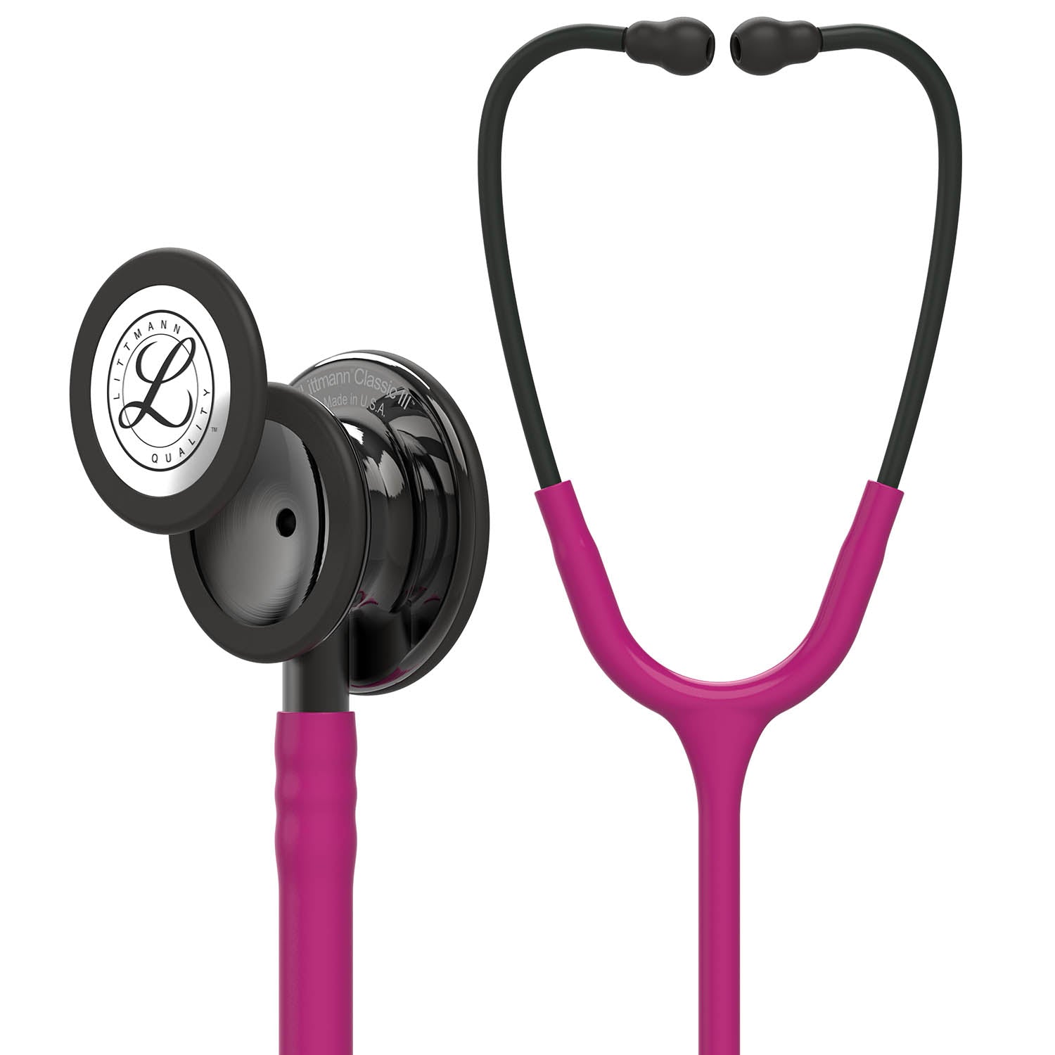 Littmann Classic III Stethoscope: Raspberry - Smoke Finish 5871