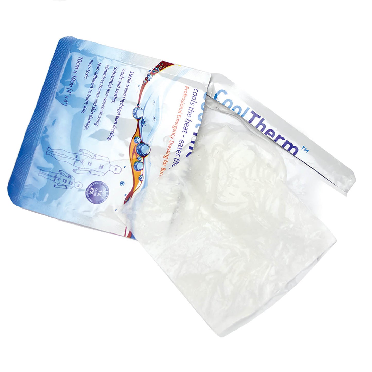 CoolTherm Burn Dressing - 10cm x 10cm - Reliance