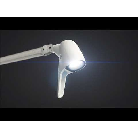 Luxo Carelite LED Generation II Bedhead Light - Dimmable, Integrated Night-watch Light, SteriTouch® - W115mmWhite - Luxo