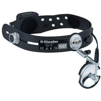 Riester Clar N LED Headmirror with Battery
