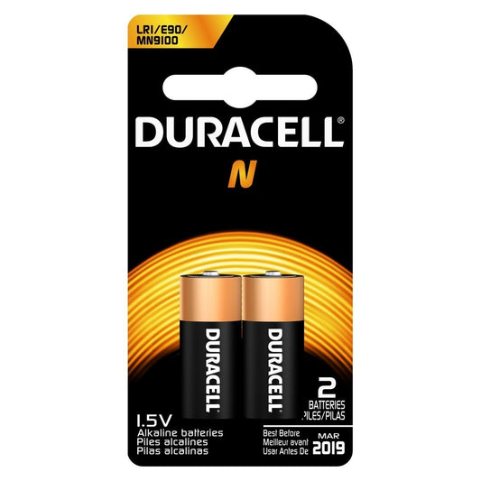 Duracell N Size 1.5V Pack of 2