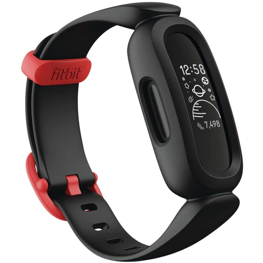Fitbit Ace 3 for Kids - Black/Racer Red