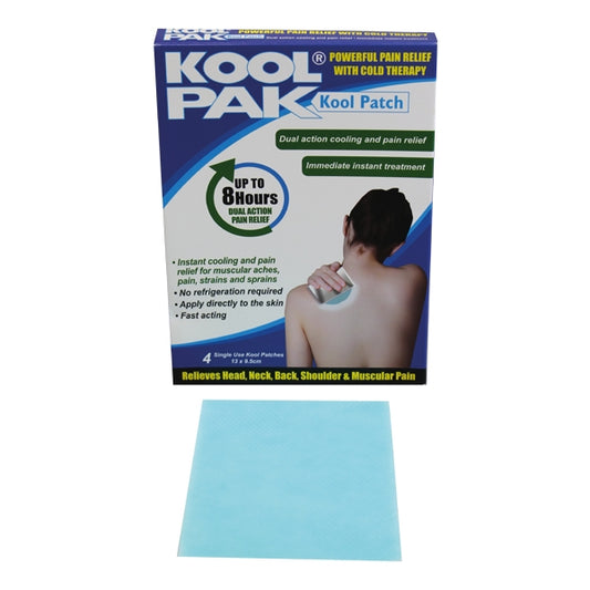 Kool Patch 13 x 9.5cm - Pack of 4