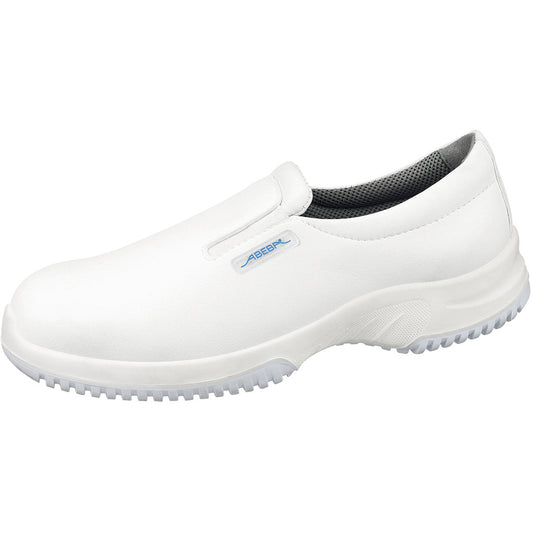 Occupational shoes Uni6 Slip on - White Microfiber -