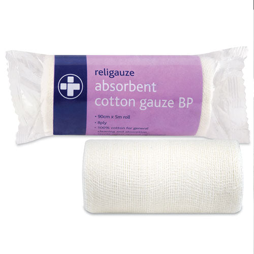 Religauze - Absorbent Gauze 90cm x 5m - Reliance
