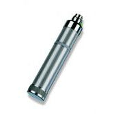 Welch Allyn 3.5v C-Cell silver metal battery handle displayed against a white background.