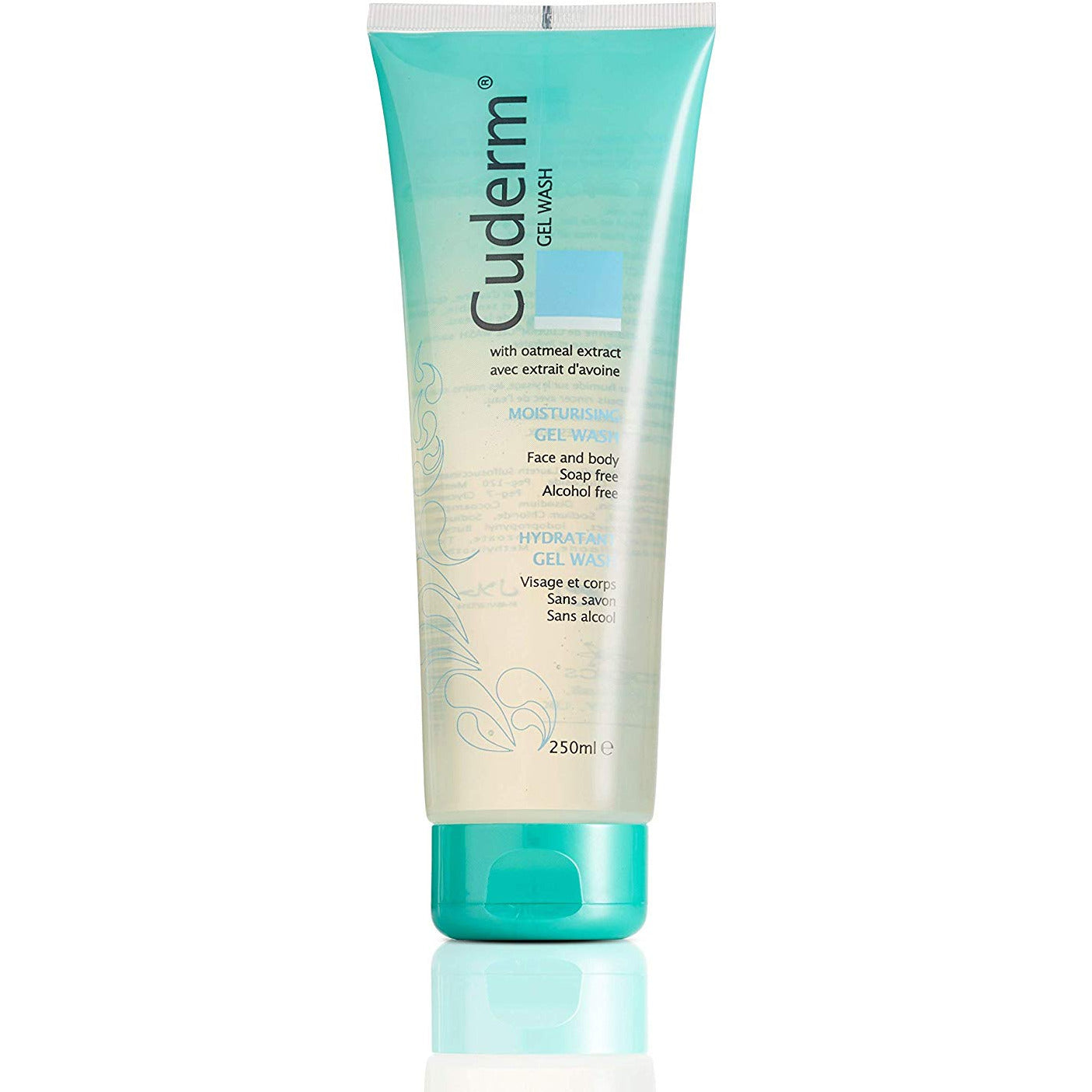 Cuderm Gel Wash (Collodial Oatmeal) - 250ml - Cuderm