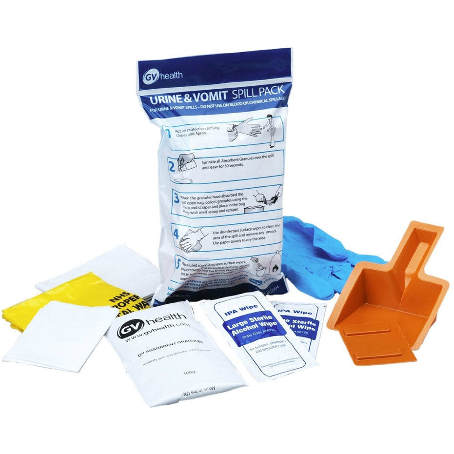 Bodily Fluids Spill Kit (Standard / 4 Packs) - GV Health