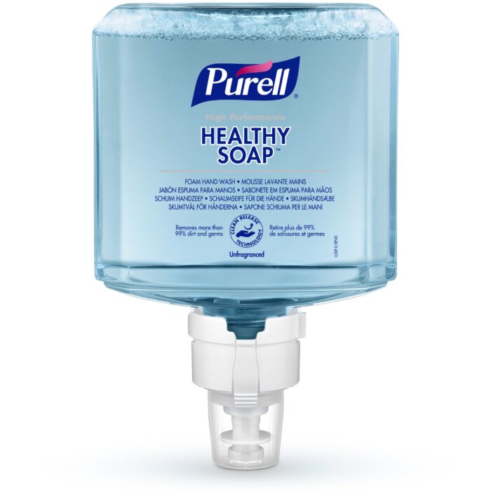 Purell ES8 Healthy Soap High Performance Foam
Hand Wash - Unfragranced - 1200ml - Purell