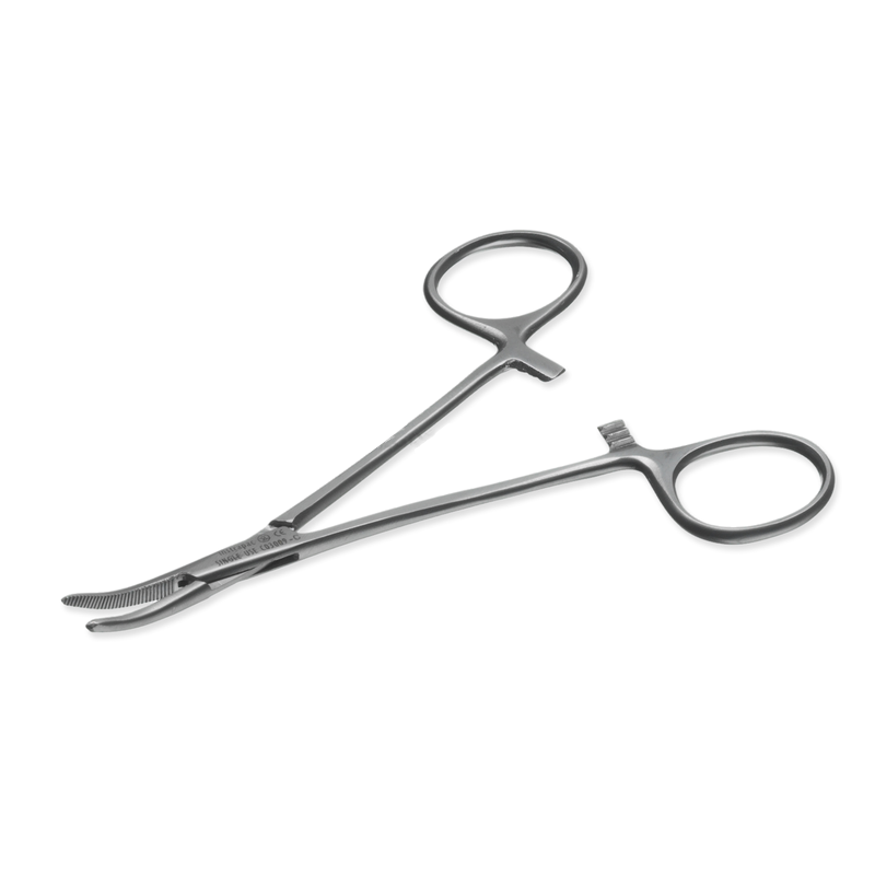 Instrapac Halsted Mosquito Artery Forceps Curved 12.5cm - Instrapac