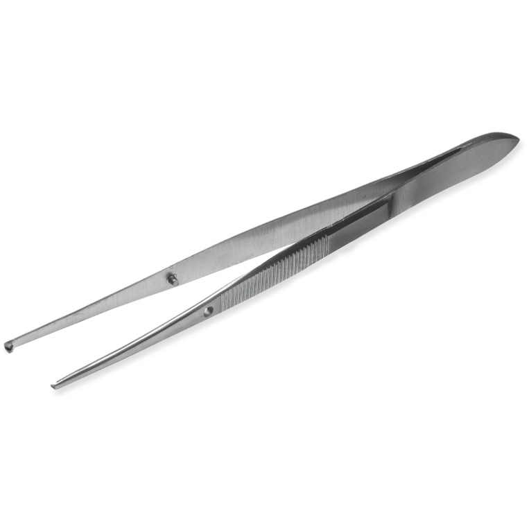 Instrapac Iris Forceps Toothed 10cm - Instrapac