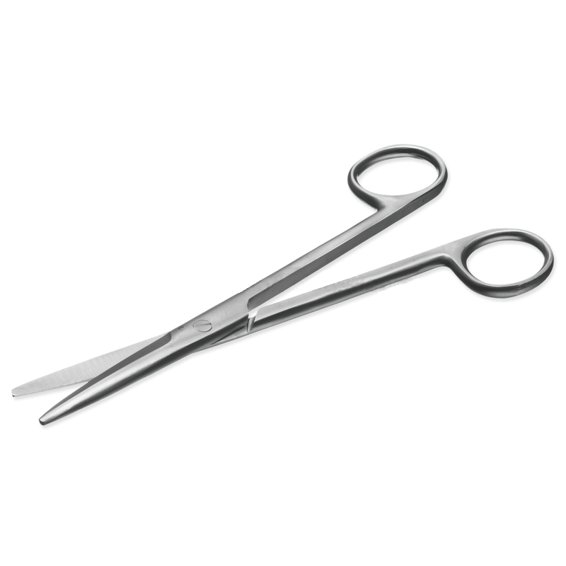 Instrapac Mayo Scissors Straight 17cm - Instrapac