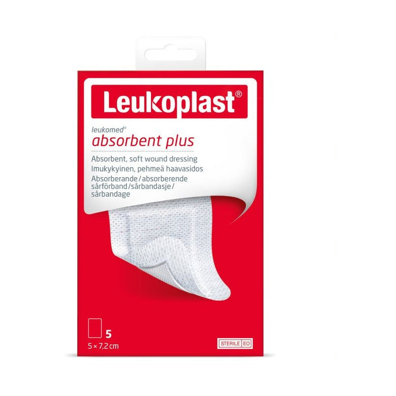Leukoplast Leukomed - 5pcs 5cm x 7.2cm - BSN