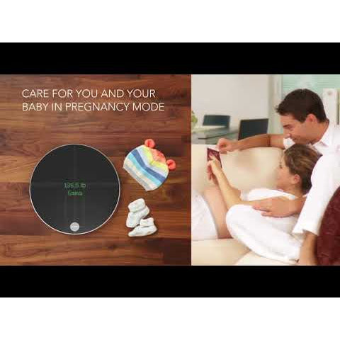 QardioBase 2 Wireless Smart Scale & Body Analyser - Arctic White - Qardio