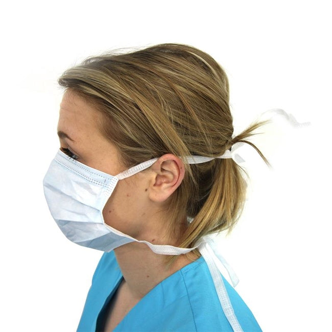 Face Mask with ties (50) - JAK