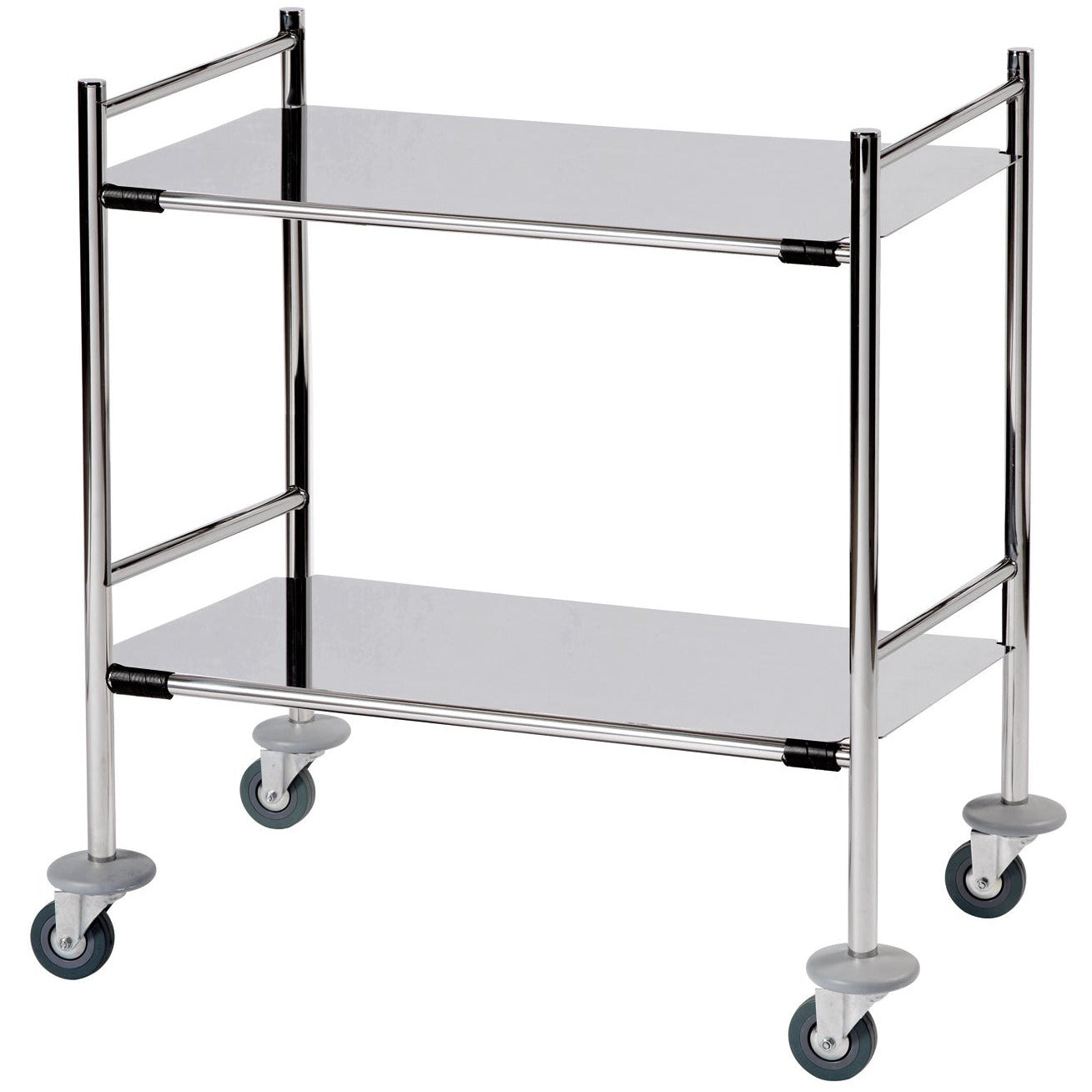 Sunflower Dressing Trolley 450 x 750 x 840mm with 2 Removable Flat Shelves