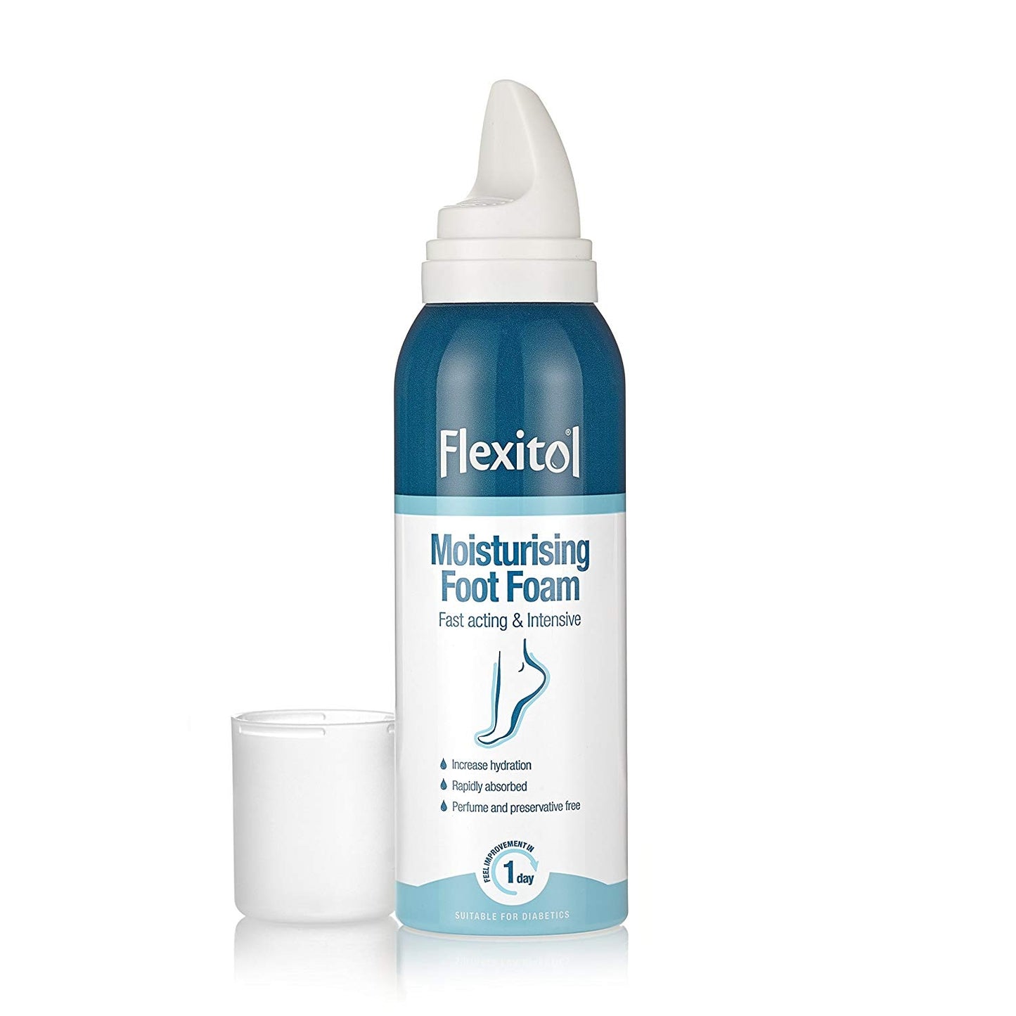 Flexitol Moisturising Foot Foam - 125ml - Flexitol