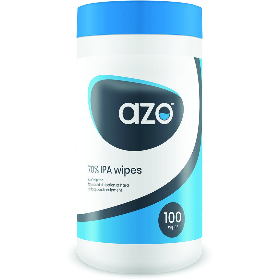 Azo™ Wipette 70% IPA Disinfectant Wipes x 100 - CLEARANCE - Vernacare