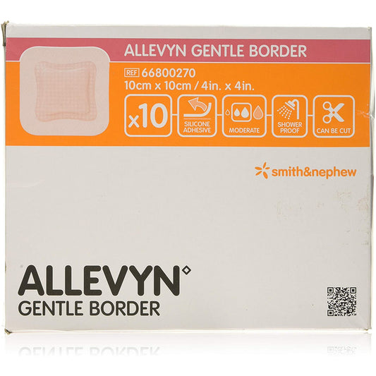 Allevyn Gentle Border 10 x 20cm - Pack of 10
