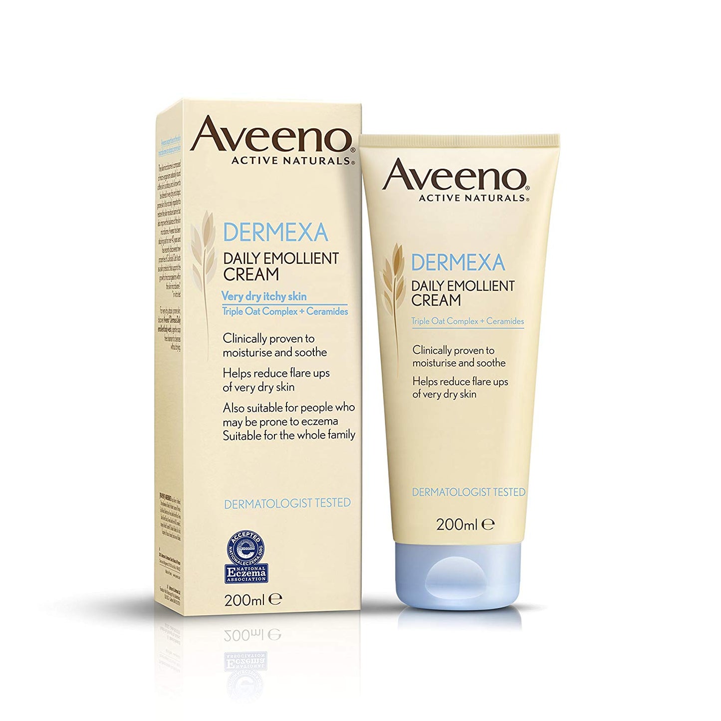 Aveeno Dermexa Emollient Cream - 200ml - Aveeno