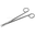 Instrapac McIndoe Scissors Straight 18cm - Single