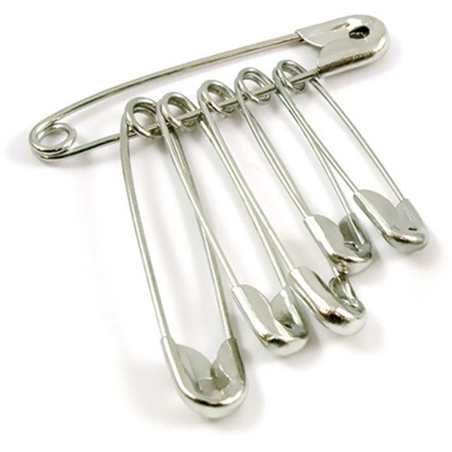 Assorted Safety Pins x 12