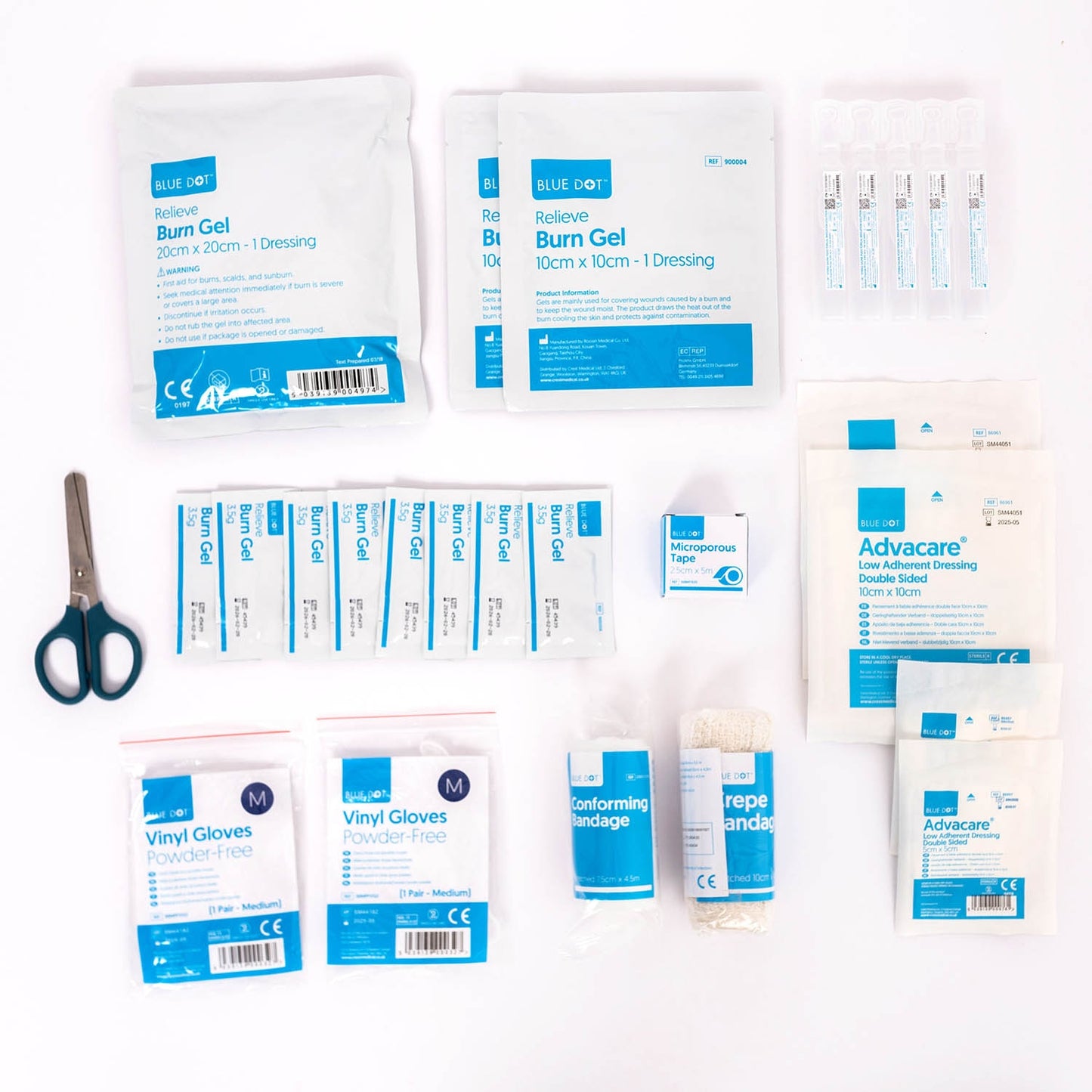 Blue Dot Standard Burns Kit - Blue Dot