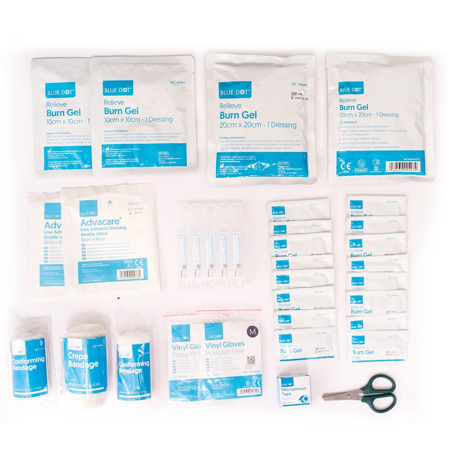 Blue Dot Extra Burns Kit - Blue Dot