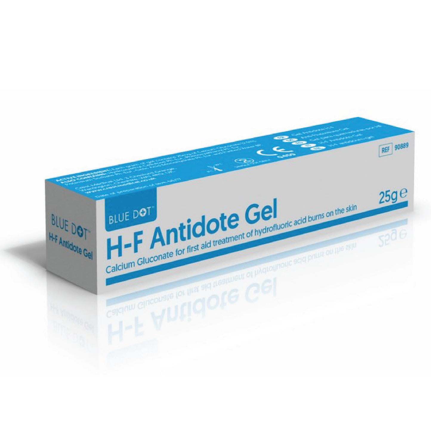 Blue Dot HF Antidote Gel - 25g Pack of 12 - Blue Dot