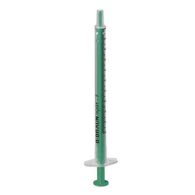 Injekt - F Solo 2-piece Fine Dosage Syringe 1 ml x 100 - BBraun