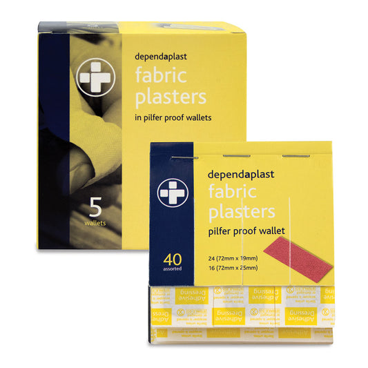 Dependaplast fabric pilfer proof plasters 5 x 40 - Reliance