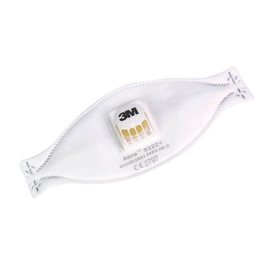 3M™ Aura™ 9322+ FFP2 Valved Respirator Face Mask - Box of 10 - 3M