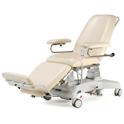 Plinth 2000 Dialysis Couch - Fully Motorised - Blueberry - Plinth Medical